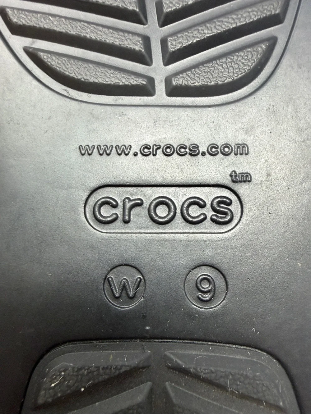 CROCS Women's Brooklyn Black Platform Slingback Sandals size 9